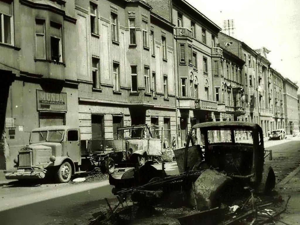 Zagreb, svibanj 1945. godine, Martićeva ulica